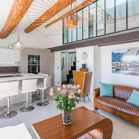 Daire Facing Old Port Of Duplex Wow View Olam Cannes